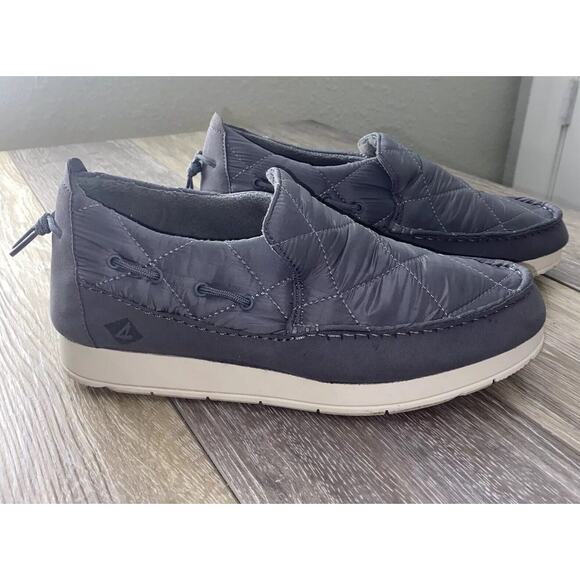 Sperry STS23874 Mens US Size 8.5 Gray Moc-Sider Slip On Casual Boat Shoes - Picture 1 of 11